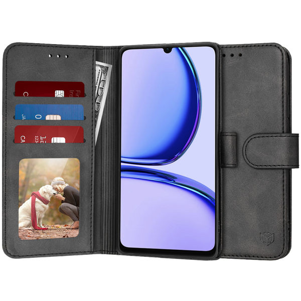 Techsuit - Diary Book - Realme C53 - Black