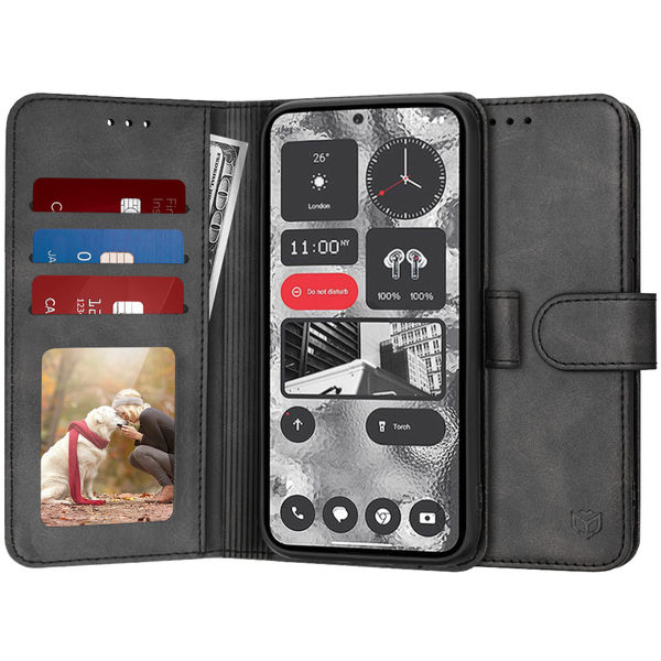 Techsuit - Diary Book - Nothing Phone (2) - Black