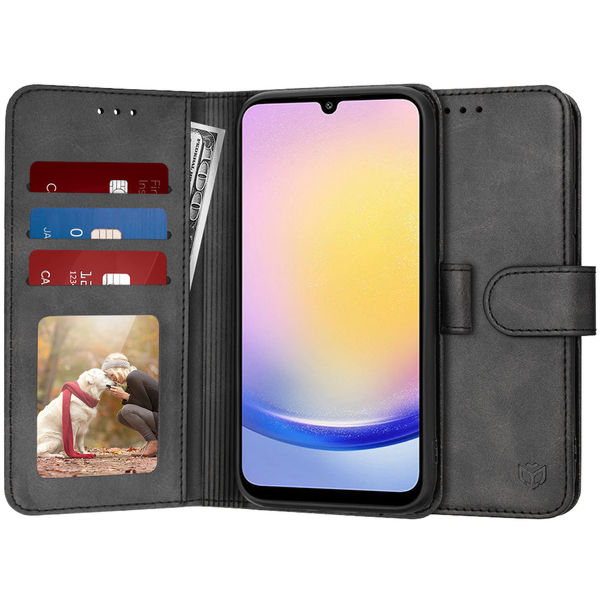 Techsuit - Diary Book - Samsung Galaxy A25 5G - Black