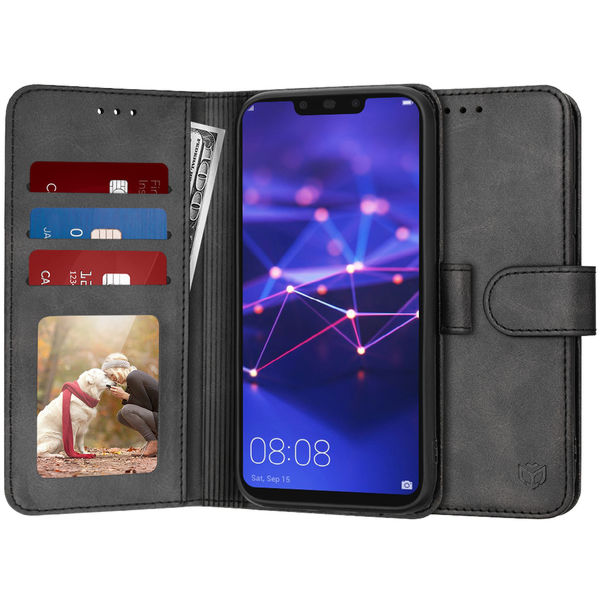 Techsuit - Diary Book - Huawei Mate 20 Lite - Black