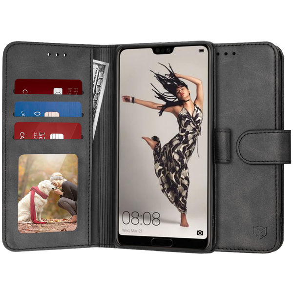 Techsuit - Diary Book - Huawei P20 Pro - Black