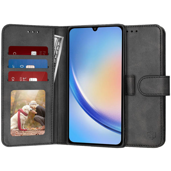 Techsuit - Diary Book - Samsung Galaxy A34 5G - Black