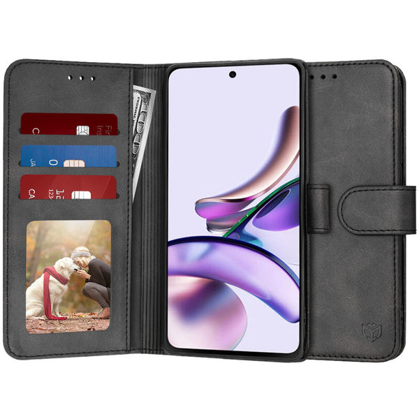 Techsuit - Diary Book - Motorola Moto G13 / G23 - Black
