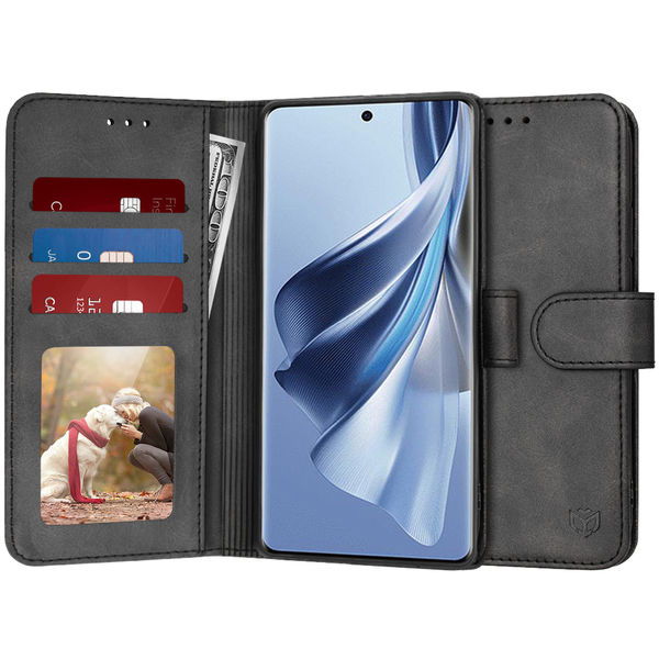 Techsuit - Diary Book - Oppo Reno10 / Reno10 Pro - Black