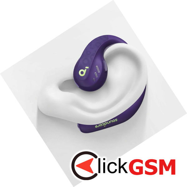 Anker - Wireless Earbuds SoundCore AeroFit Pro (A3871GQ1) - for Sport, Bluetooth, Waterproof - Purple