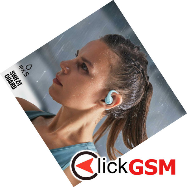 Anker - Wireless Earbuds SoundCore AeroFit Pro (A3871G61) - for Sport, Bluetooth, Waterproof - Blue