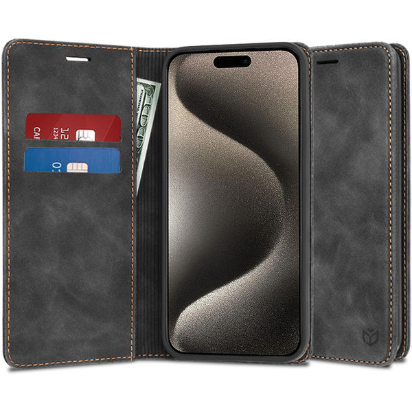 Techsuit - Confy Cover - iPhone 15 Pro Max - Black