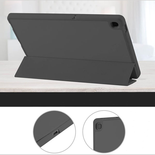 Techsuit - Flex Trifold (with Pencil Holder) - Samsung Galaxy Tab A7 Lite - Black