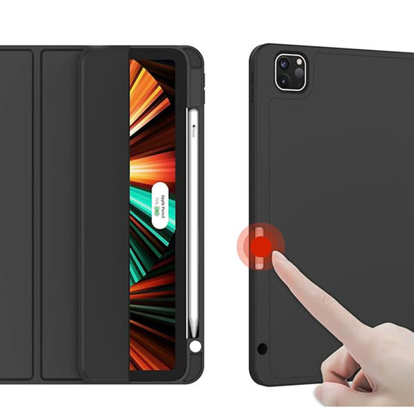 Techsuit - Flex Trifold (with Pencil Holder) - Xiaomi Pad 6 / Pad 6 Pro - Purple