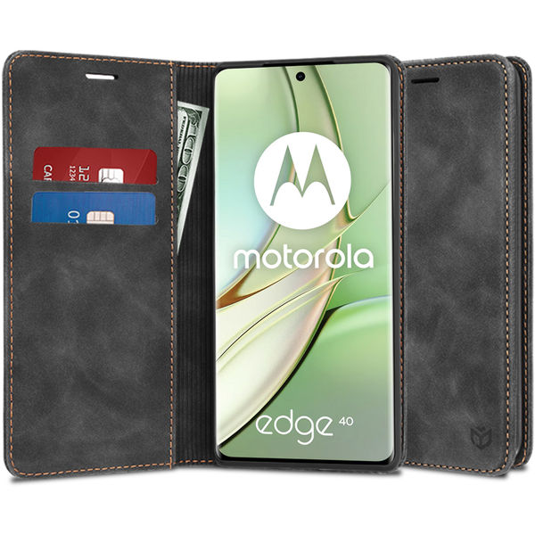 Techsuit - Confy Cover - Motorola Edge 40 / Edge (2023) - Black