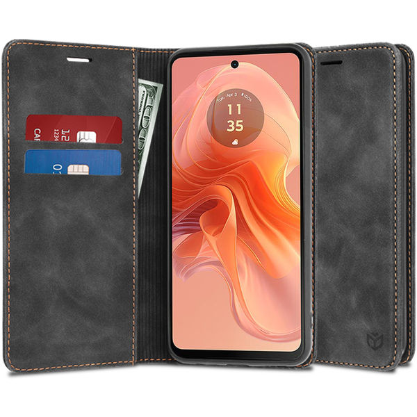 Techsuit - Confy Cover - Motorola Moto G04 / Moto G04s / Moto G24 / Moto E14 - Black