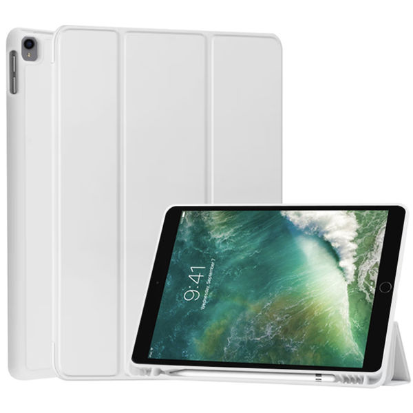 Techsuit - Flex Trifold (with Pencil Holder) - iPad Air 10.5 2019 / iPad Pro 10.5 2017 - Sky Blue