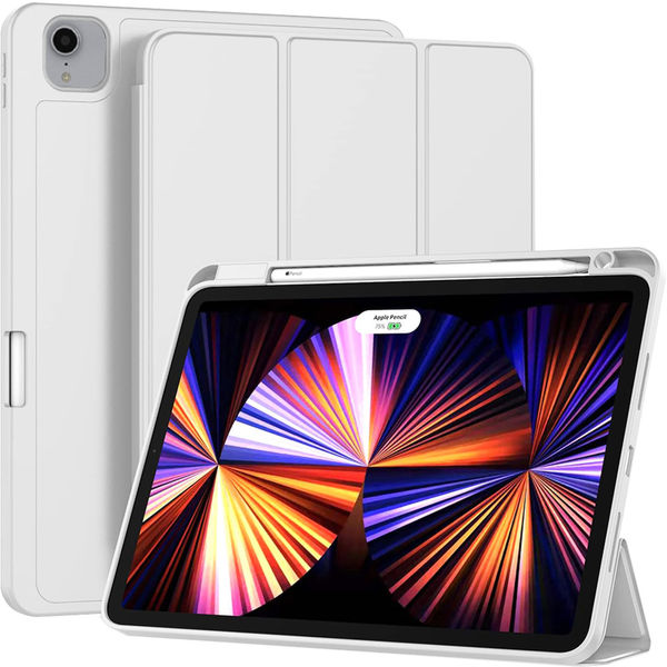 Techsuit - Flex Trifold (with Pencil Holder) - iPad Pro 11 (2018 / 2020 / 2021 / 2022) - Gray