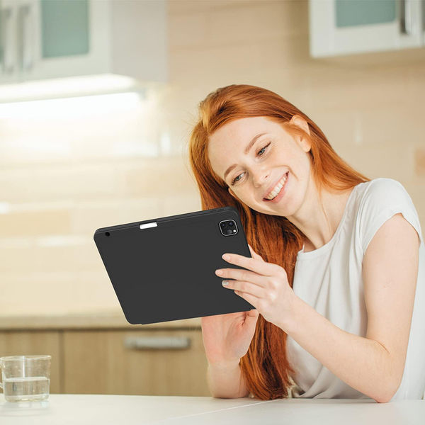 Techsuit - Flex Trifold (with Pencil Holder) - iPad Pro 11 (2018 / 2020 / 2021 / 2022) - Gray