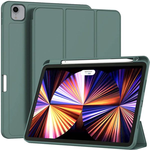 Techsuit - Flex Trifold (with Pencil Holder) - iPad Pro 11 (2018 / 2020 / 2021 / 2022) - Green