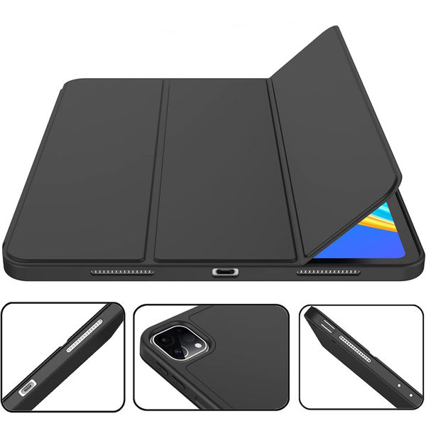 Techsuit - Flex Trifold (with Pencil Holder) - iPad Pro 12.9 (2018/2020/2021/2022) - Matcha Green