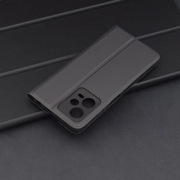 Techsuit - Magskin Book - Xiaomi Redmi Note 12 Pro 5G - Black