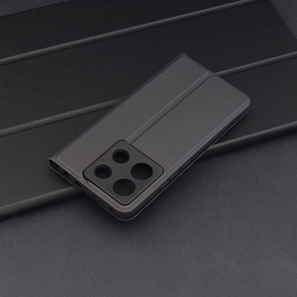 Techsuit - Magskin Book - Xiaomi Redmi Note 13 Pro 5G / Poco X6 - Black