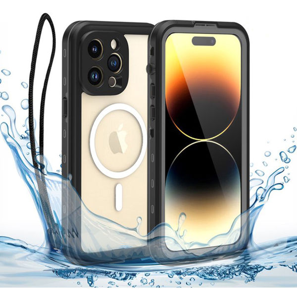 ShellBox - Waterproof IP68 Case - iPhone 14 Pro - Black