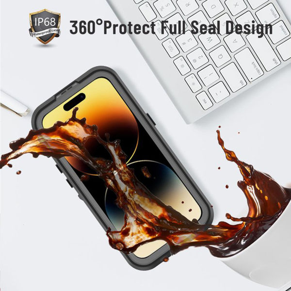 ShellBox - Waterproof IP68 Case - iPhone 14 Pro - Black