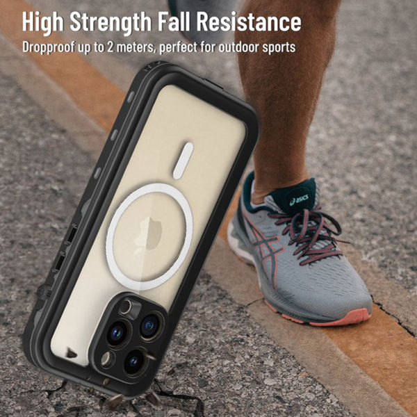 ShellBox - Waterproof IP68 Case - iPhone 14 Pro - Black