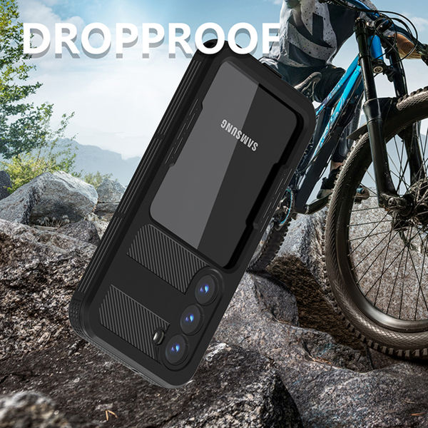 ShellBox - Waterproof IP68 Case - Samsung Galaxy S23 - Black