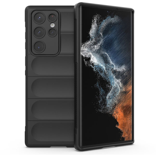 Techsuit - Magic Shield - Samsung Galaxy S22 Ultra 5G - Black