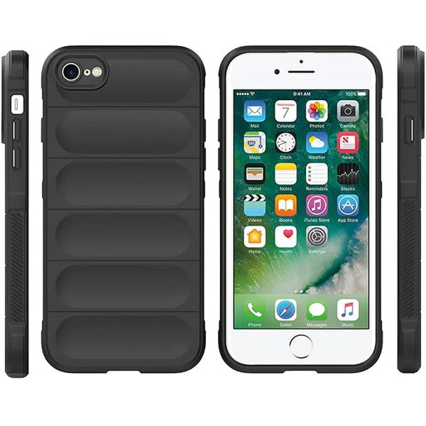 Techsuit - Magic Shield - iPhone 7 / iPhone 8 / iPhone SE 2, SE 2020 / iPhone SE 3, SE 2022 - Black