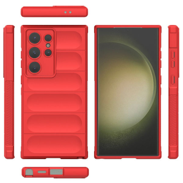 Techsuit - Magic Shield - Samsung Galaxy S23 Ultra - Red