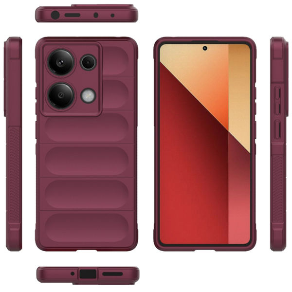 Techsuit - Magic Shield - Xiaomi Redmi Note 13 Pro 5G / Poco X6 - Red