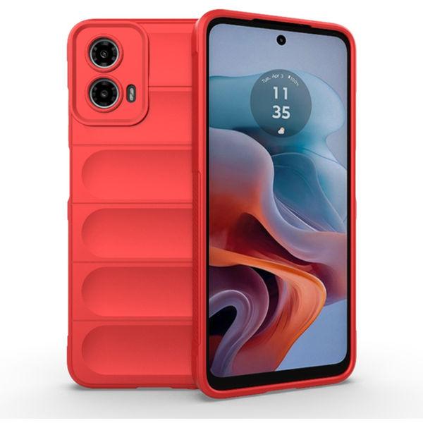 Techsuit - Magic Shield - Motorola Moto G34 / Moto G45 - Red