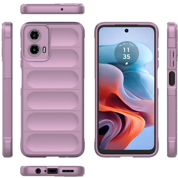 Techsuit - Magic Shield - Motorola Moto G34 / Moto G45 - Purple