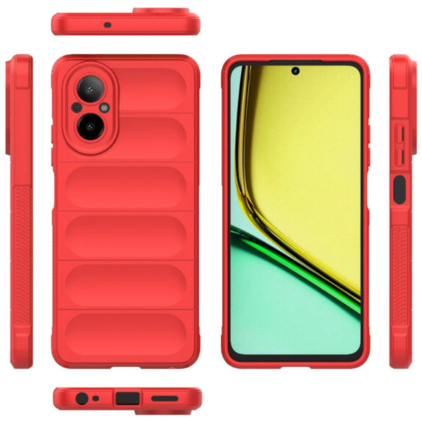 Techsuit - Magic Shield - Realme C67 4G - Red