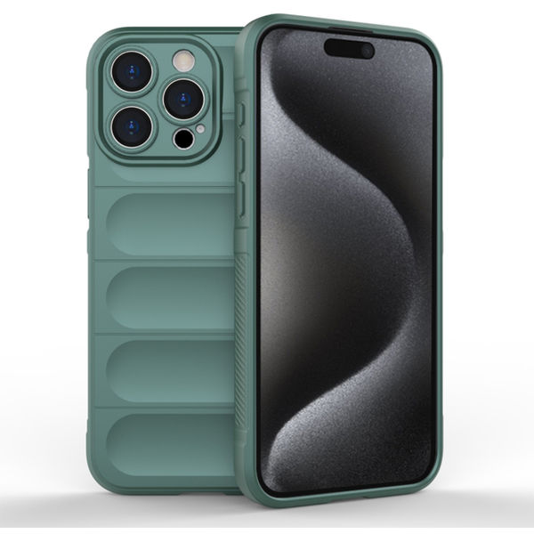 Techsuit - Magic Shield - iPhone 15 Pro Max - Green