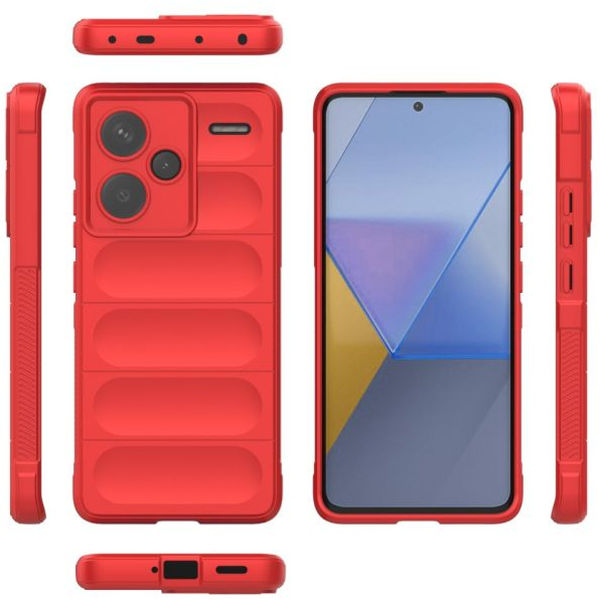 Techsuit - Magic Shield - Xiaomi Redmi Note 13 Pro+ 5G - Red