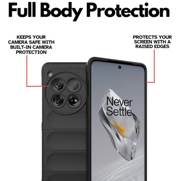 Techsuit - Magic Shield - OnePlus 12 - Bordeaux