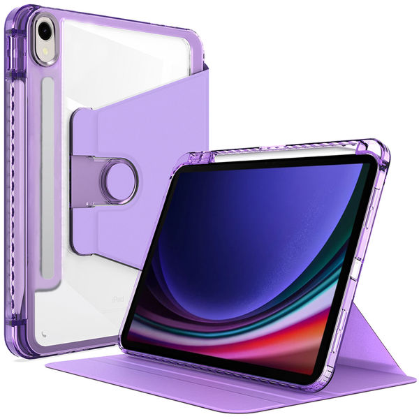 Techsuit - Crystal Vision - Samsung Galaxy Tab S9 / S9 FE / S10 FE - Purple