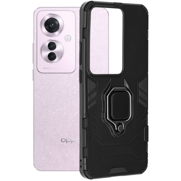 Techsuit - Silicone Shield - Oppo Reno11 F - Black