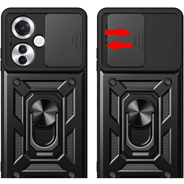 Techsuit - CamShield Series - Oppo Reno11 F - Black