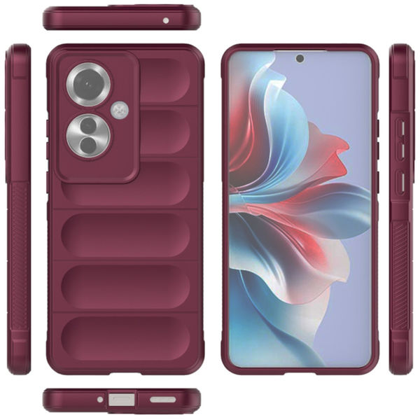 Techsuit - Magic Shield - Oppo Reno11 F - Bordeaux