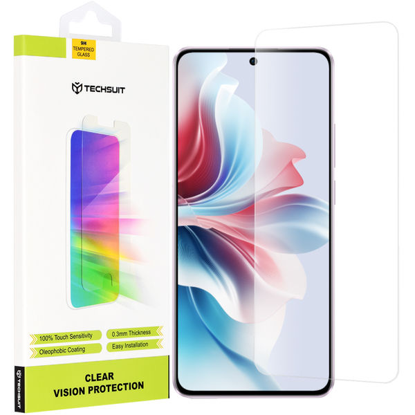 Techsuit - Clear Vision Glass - Oppo Reno11 F - Transparent