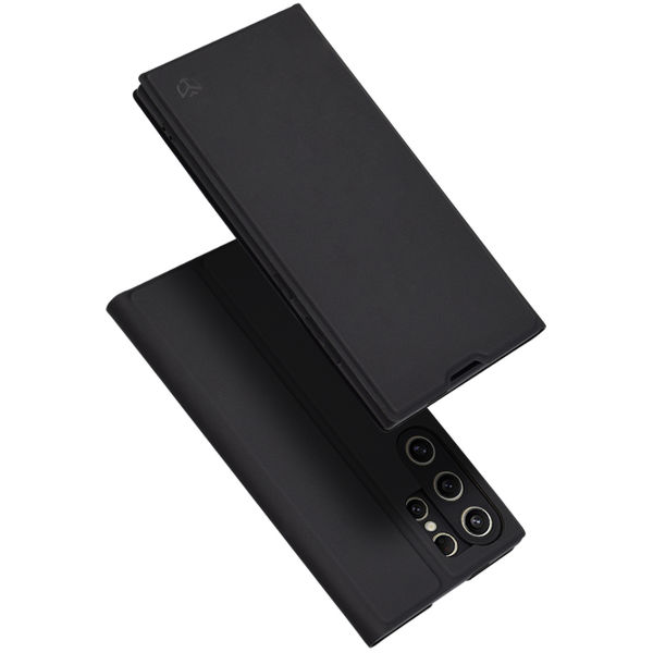 Techsuit - Magskin Book - Samsung Galaxy S24 Ultra - Black