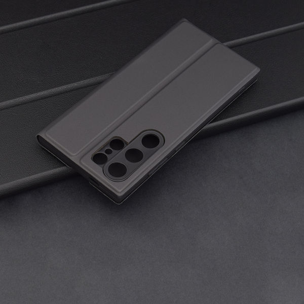 Techsuit - Magskin Book - Samsung Galaxy S24 Ultra - Black