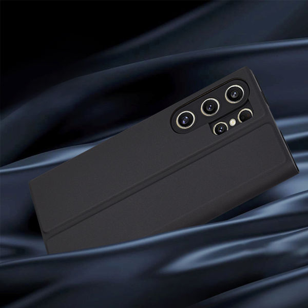 Techsuit - Magskin Book - Samsung Galaxy S24 Ultra - Black