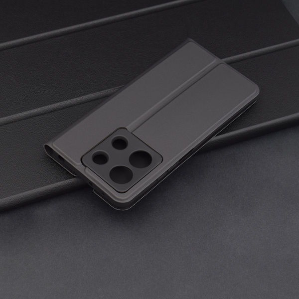 Techsuit - Magskin Book - Xiaomi Redmi Note 13 5G - Black