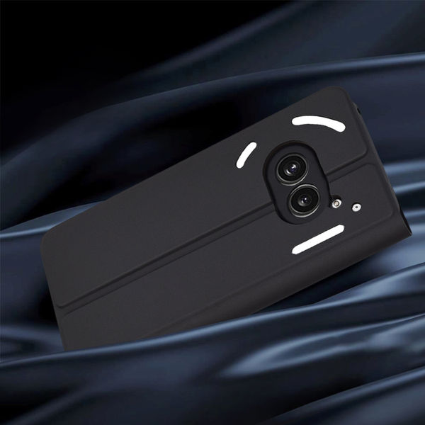 Techsuit - Magskin Book - Nothing Phone (2a) / (2a) Plus - Black