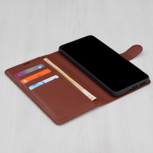 Techsuit - Leather Folio - iPhone 11 - Brown