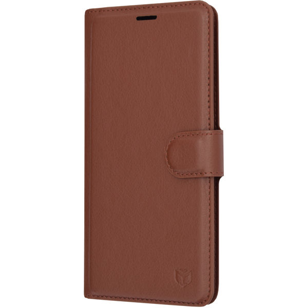 Techsuit - Leather Folio - iPhone 11 - Brown