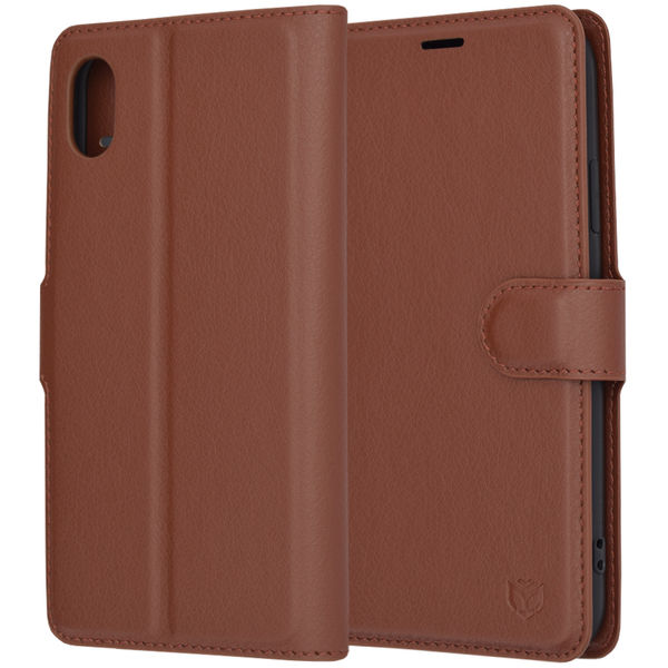 Techsuit - Leather Folio - iPhone XR - Brown