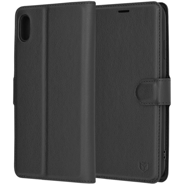 Techsuit - Leather Folio - iPhone XS Max - Black